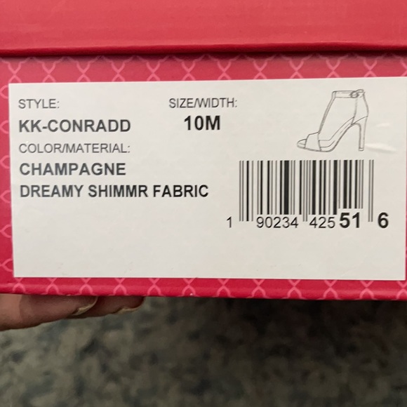 KELLY & KATIE rhinestone heeled sandals - Picture 5 of 5